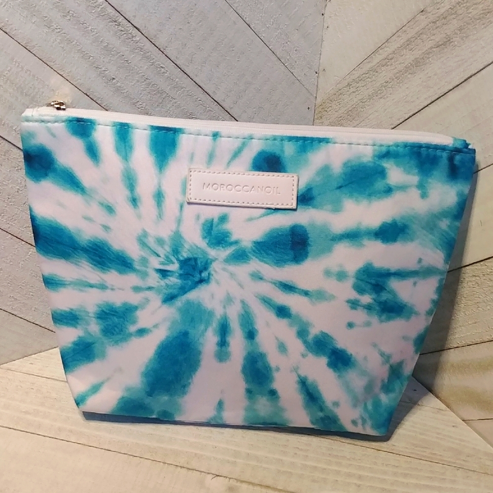 NEW Moroccanoil Tye Dye Toiletries Makeup Travel Bag